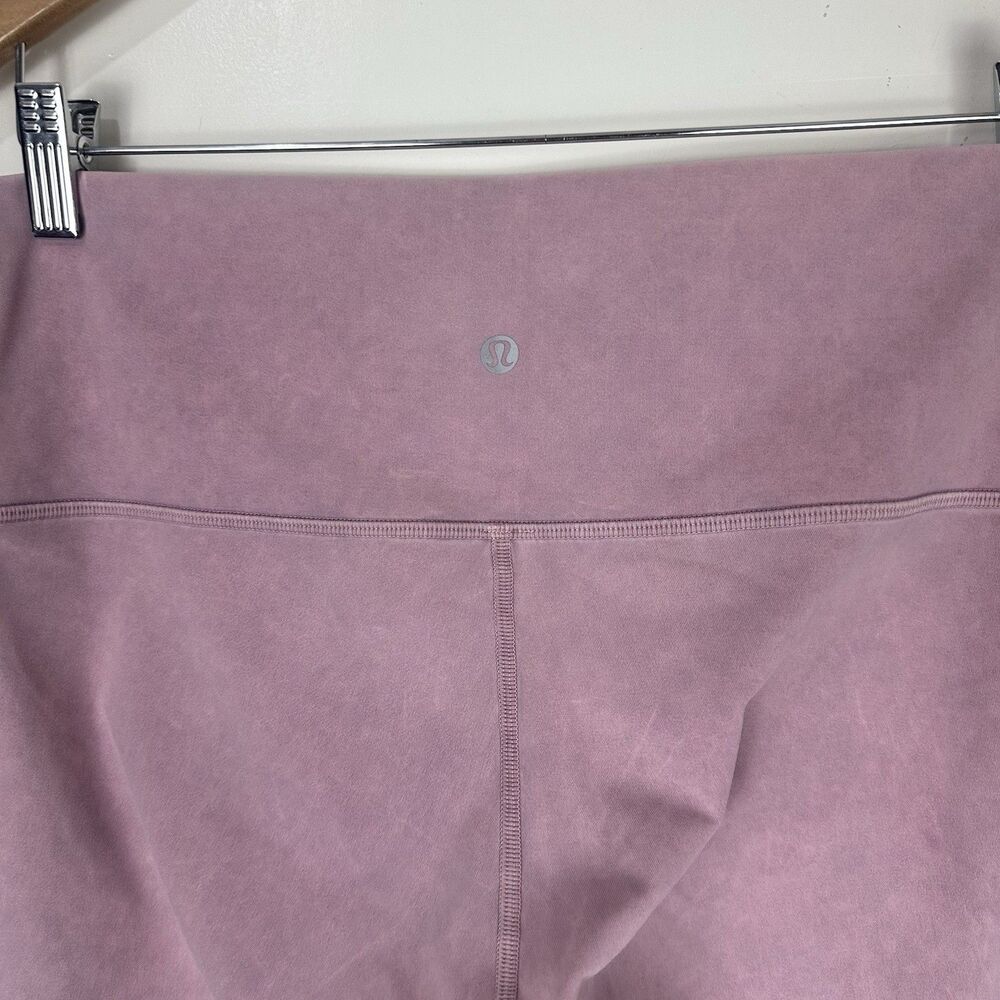Lululemon Soulcycle Wunder Under *Snow Washed 28" Washed Antoinette Size  10 - Picture 6 of 8